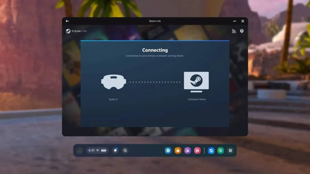 Steam Link para Quest